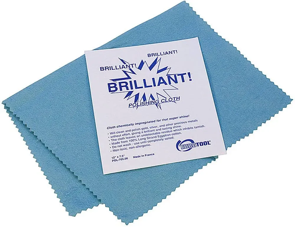 Blue Brilliant Polishing Cloth