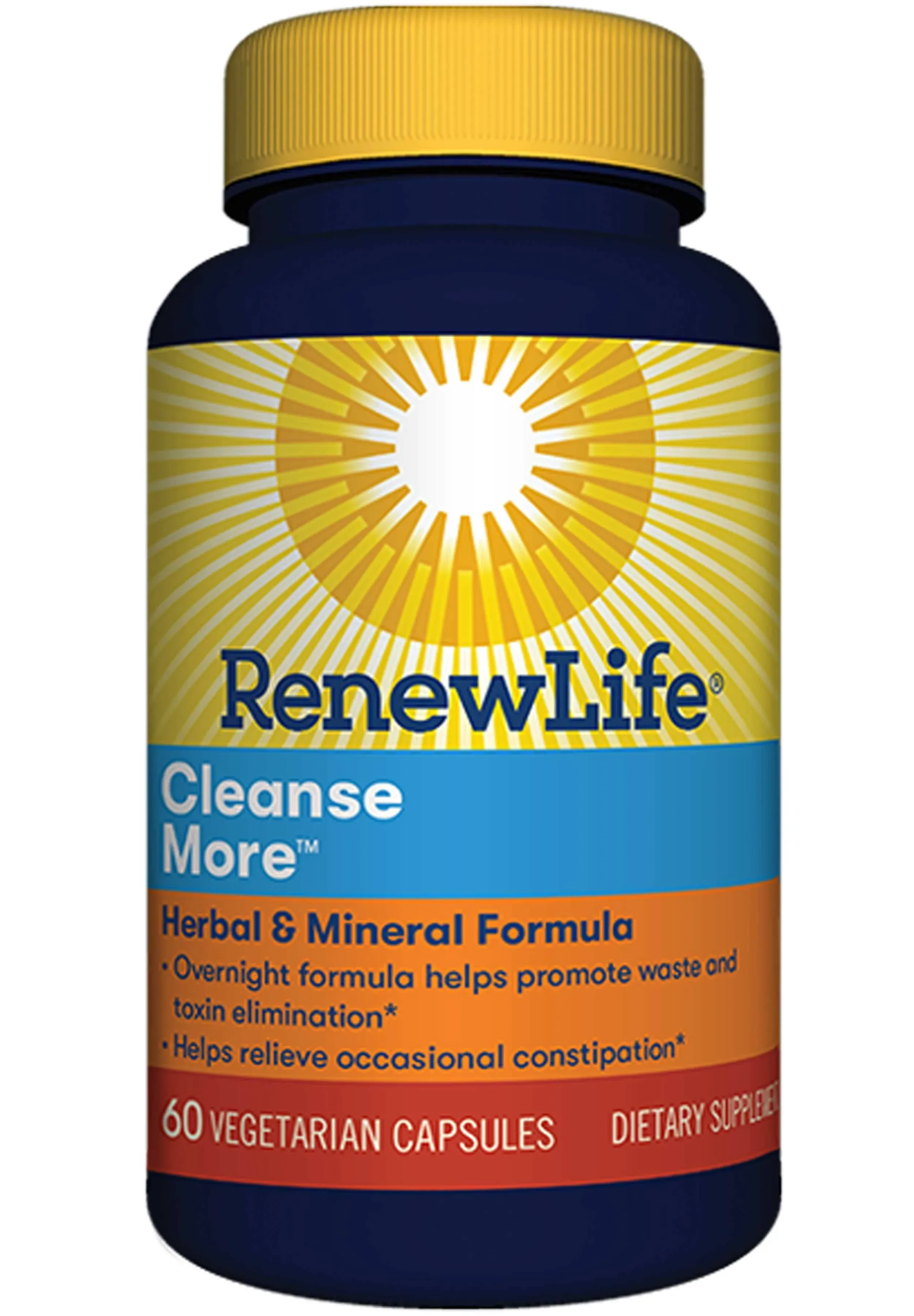 Renew Life Cleansemore Capsules, 100 -Count Bottle