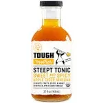 Tough Mother Steept Tonic - Apple Cider Vinegar Superfood Wellness Shots - USDA Certified Organic Raw Unfiltered with The Mother - Vegan Keto Paleo