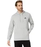 Adidas Men's Essentials Fleece Hoodie Grey/Black XL