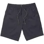 Volcom Frickin Elastic Waist Shorts Dark Khaki