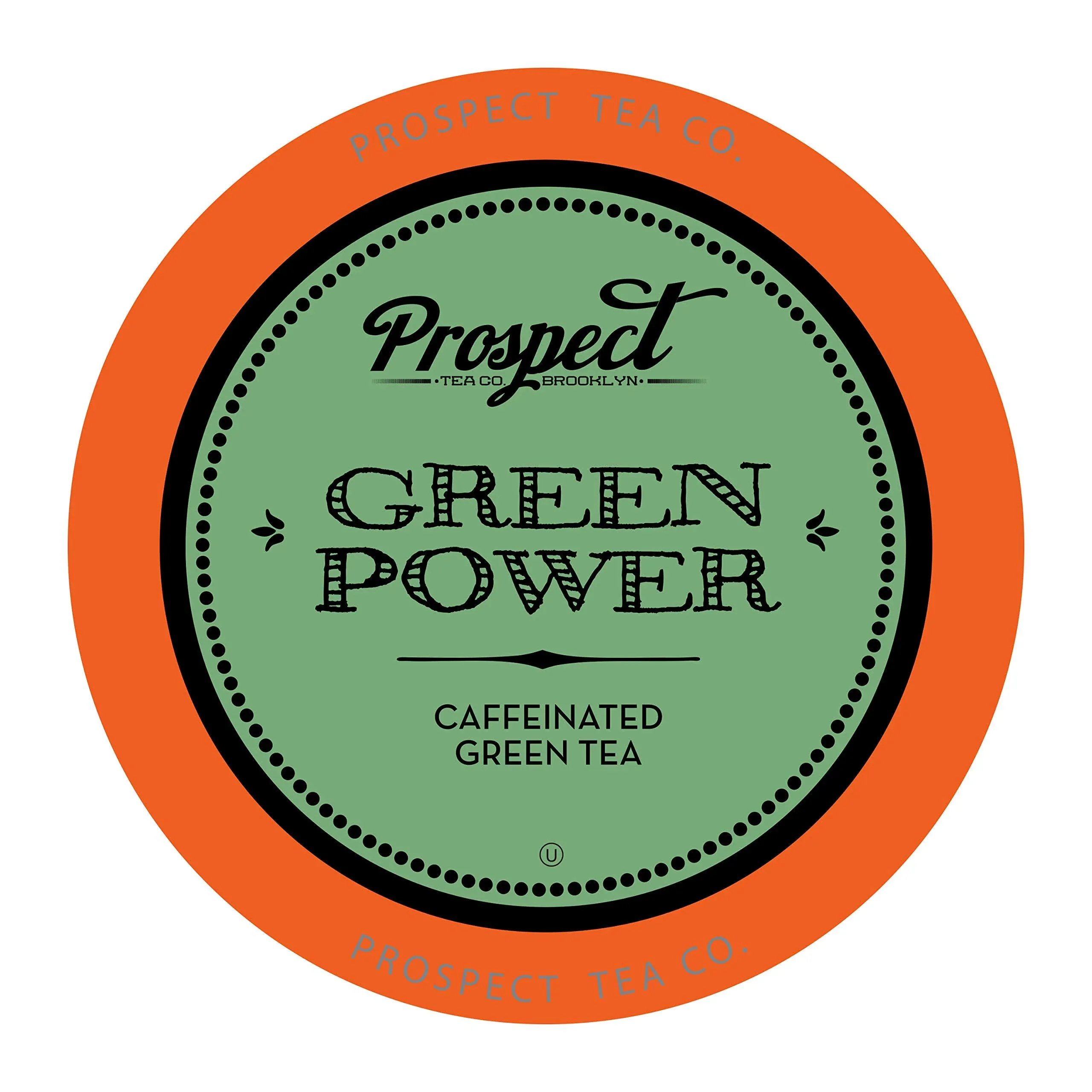 Prospect Tea Co. 40-Count Green Power Caffeinated Tea Pods