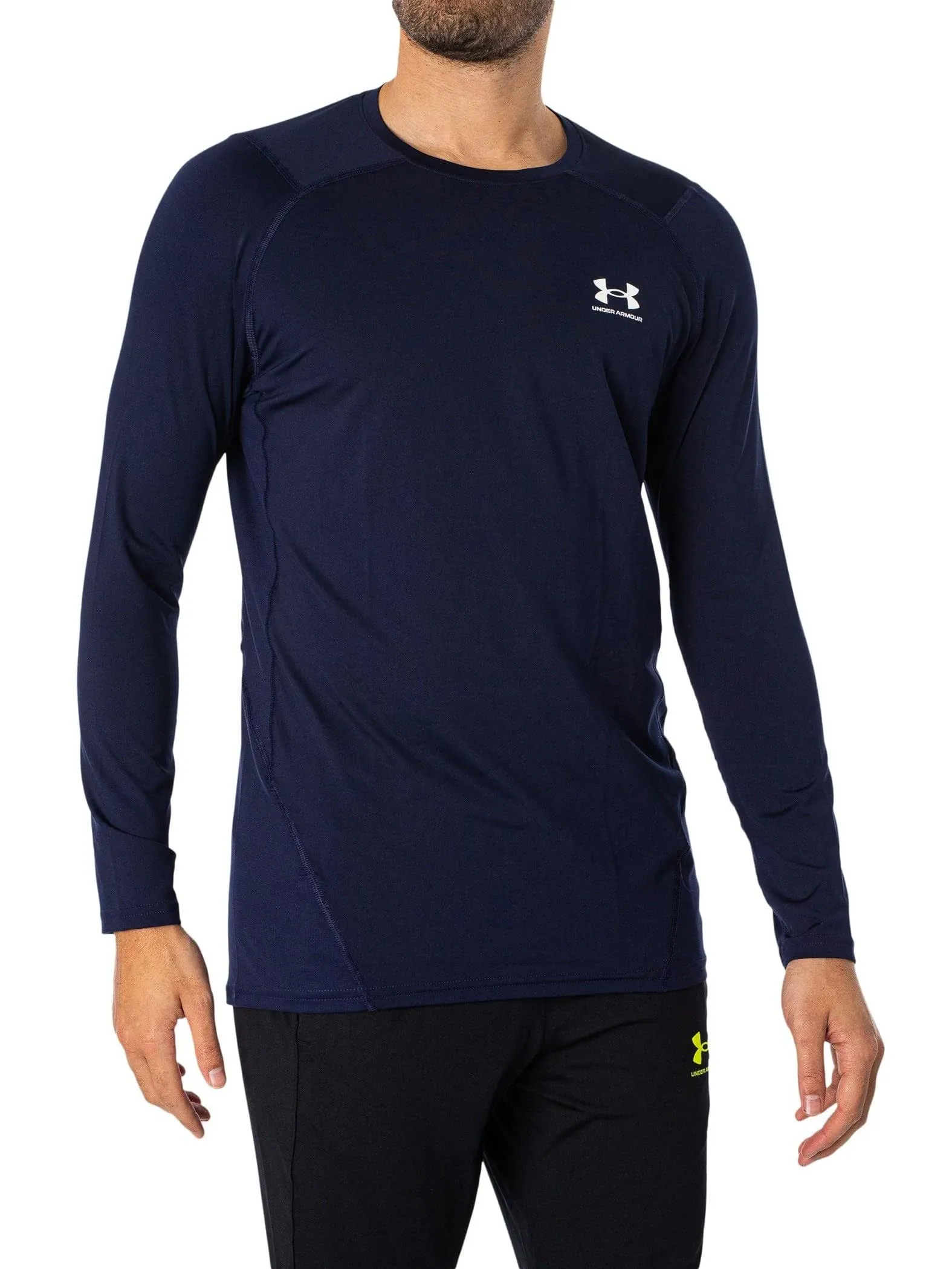 Under Armour Men's Heatgear Fitted Long-Sleeve T-Shirt