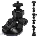 S30 Dash Cam Suction Mount (2nd Gen) with 10pcs Joints for REXING,Z-Edge,Old Shark,YI,KDLINKS,Falcon Zero,Transcend,Crosstour,VANTRUE,GoPro Hero and Most Other Dash Cameras DVR GPS