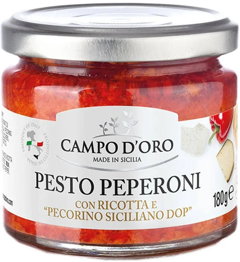 Campo D'oro Pepper Pesto - 6.3 oz