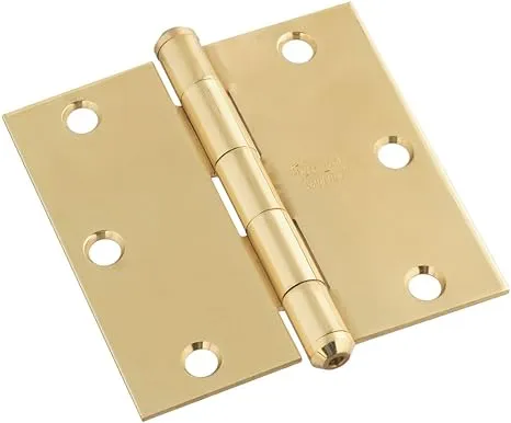 National Hardware N195-685 V513 Door Hinge in Solid Brass