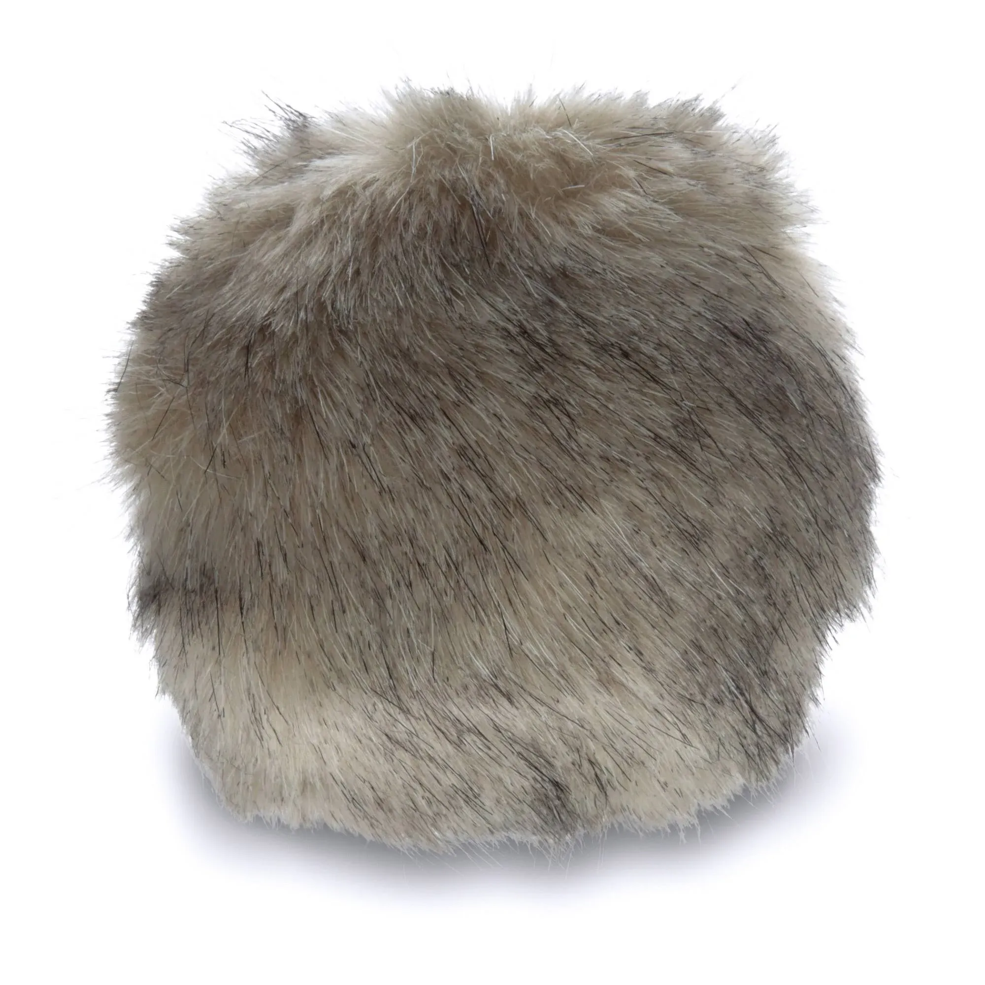 Bernat Faux Fur Pompom 1 Pkg - Grey Linx