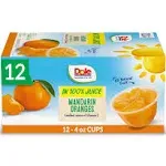 Dole Mandarin Oranges, in 100% Fruit Juice - 4 oz