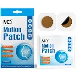 MQ Motion Sickness Patch,20 Count,Non Drowsy Sea Sickness Patches Behind Ear for Cruise Ship Travel, Waterproof Car Sick Patches Fast Acting & Long Last 72H