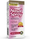 GoodSense Maximum Strength Nasal Spray Fast Powerful Congestion Relief For Co...