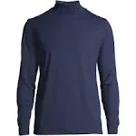 Lands' End Men's Super-T Mock Turtleneck