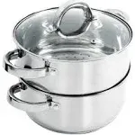 Oster Steamer Stainless Steel Cookware, 3.0-Quart