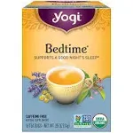 Yogi Bedtime Tea 16 Tea Bags, Supports a Good Night’S Sleep