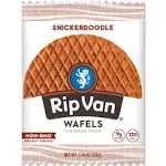 Rip Van Wafels - Single Serve, Snickerdoodle, 1.16 oz Pack, 12/Box