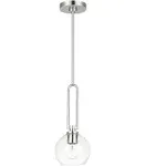 Visual Comfort Studio - Studio Collection Codyn Modern 1 Light Pendant in Brushed Nickel 6155701-962