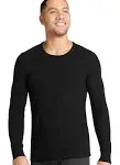 Jockey Men's Baselayer Tall Man Long Sleeve Waffle Crew