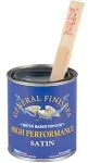 General Finishes High Performance Dead Flat topcoat - Quart