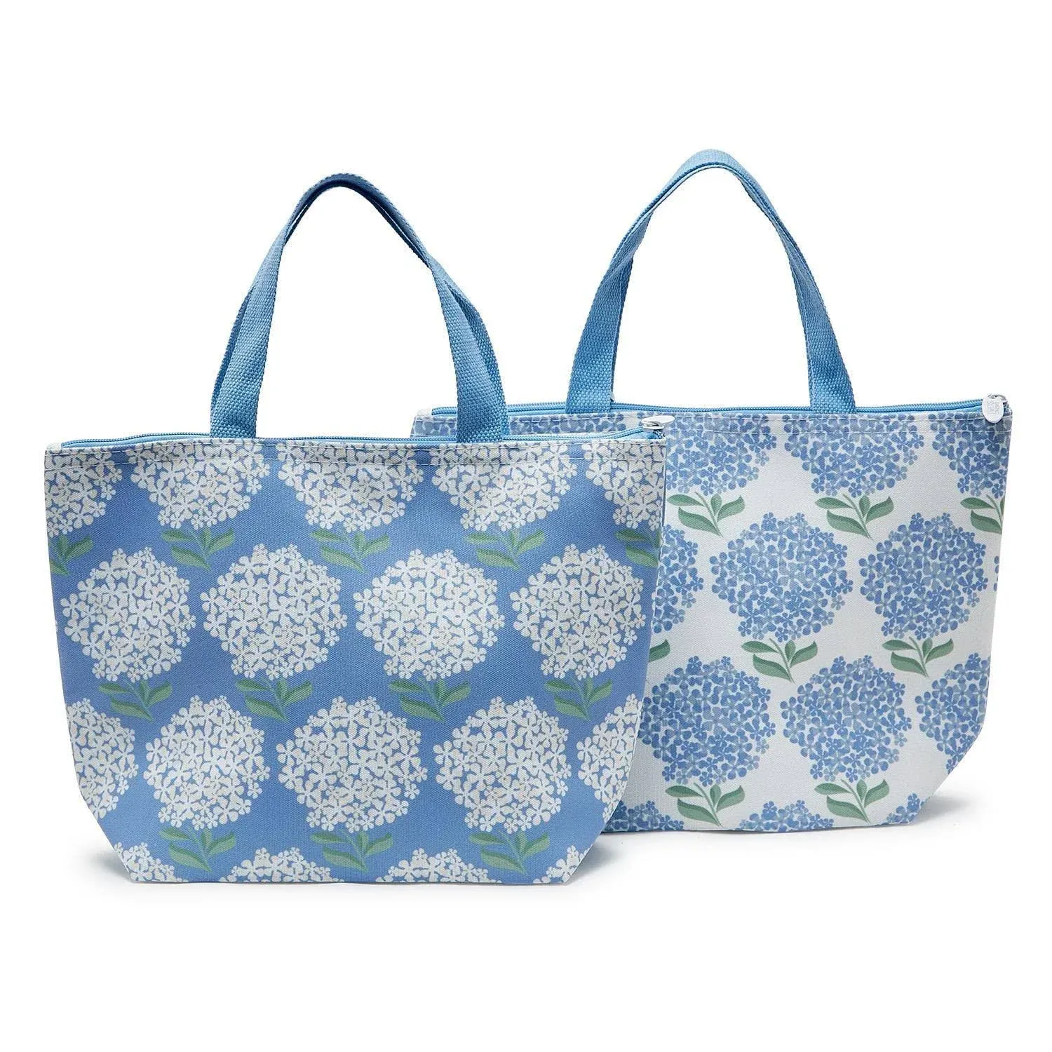 "Two's Company : Hydrangea Thermal Lunch Tote Bag"