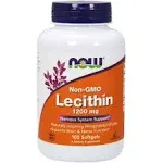 NOW Foods Sunflower Lecithin, 1200 mg, Softgels - 100 count