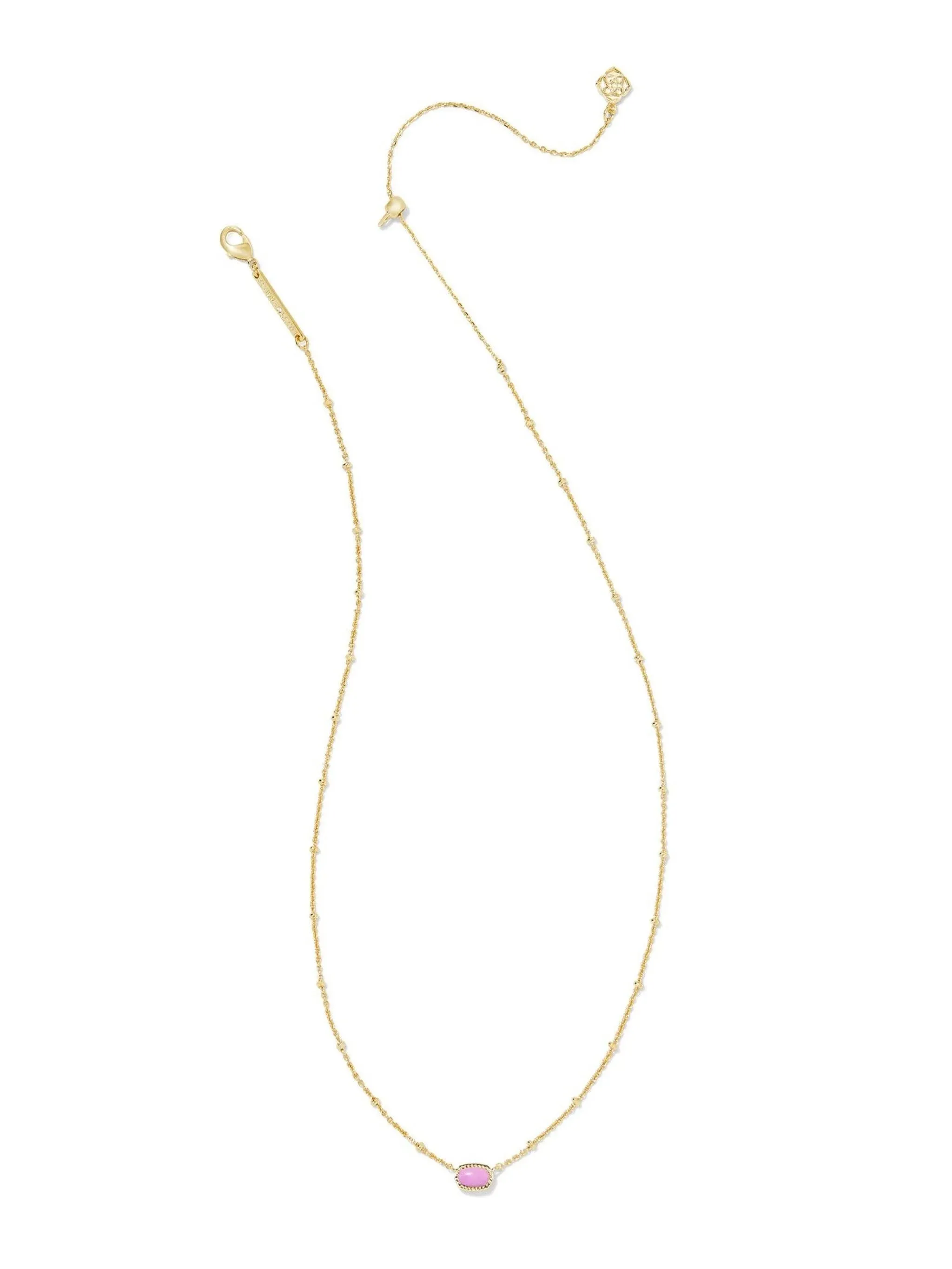 Kendra Scott Mini Elisa Gold Satellite Short Pendant Necklace