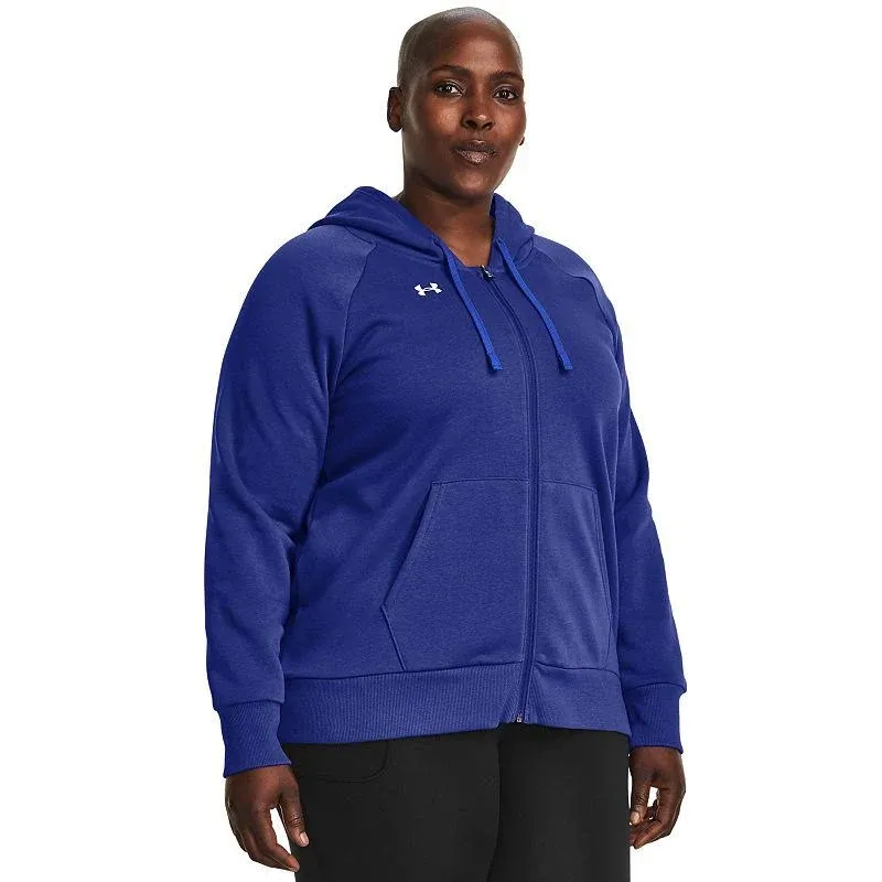 Under Armour Women's Rival Fleece Full Zip Hoodie