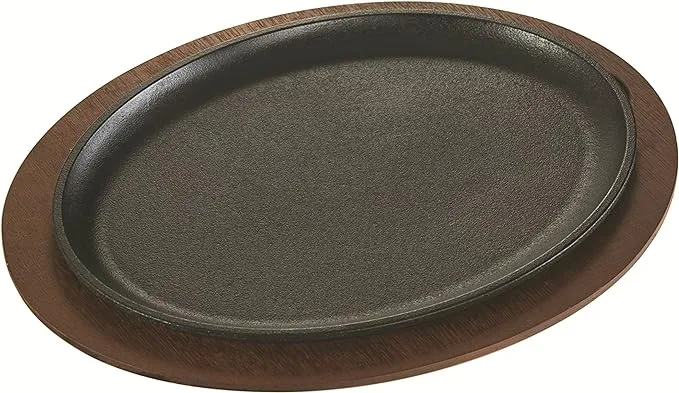 15 in. x 12 in. Rectangular Cast Iron Griddle