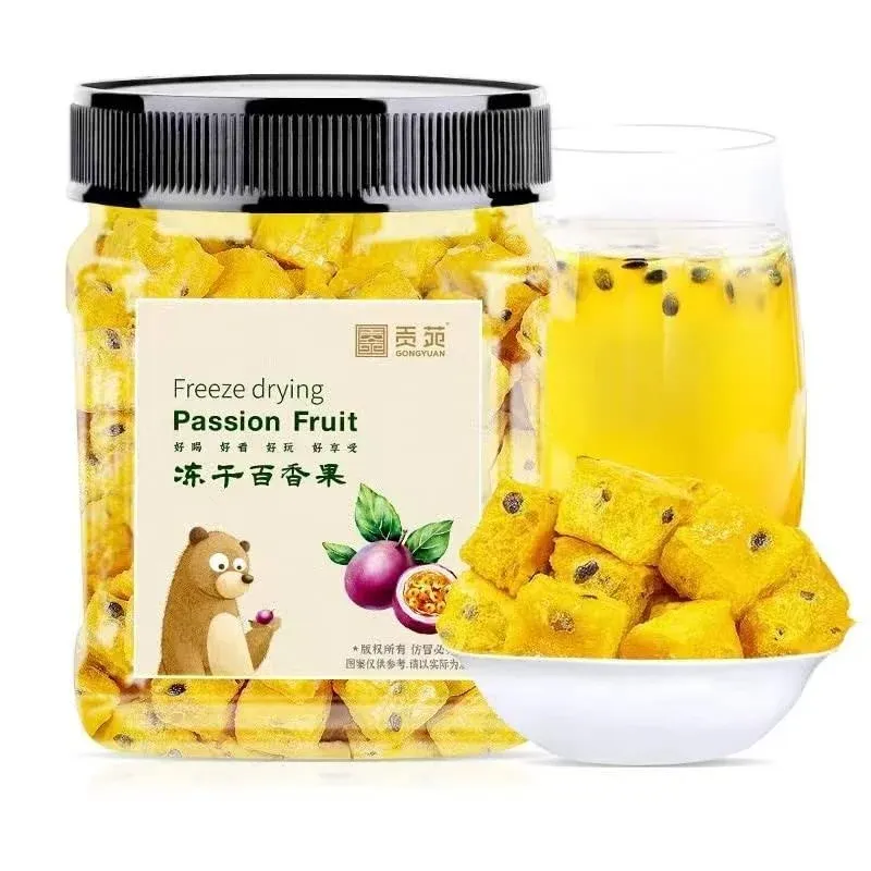 GUOSETIANX Freeze Dried Passion Fruit Tea 105g Can Be Paired with Kumquat Lemon ...