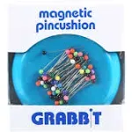 Grabbit Magnetic Pincushion 50 Pins Teal