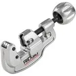 RIDGID 29963 Model 35S 1/4" to 1-3/8" Stainless Steel Tubing Cutter with X-CEL Knob, Silver