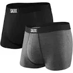 SAXX Underwear Co.- Men's VIBE Super Soft Trunk 2 Pack with Built-in Pouch Support