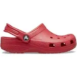 Crocs Kids' Classic Clogs, Size 1, Varsity Red