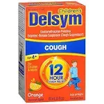 Delsym Children's 12 Hr Cough Relief Liquid, Orange, 3oz