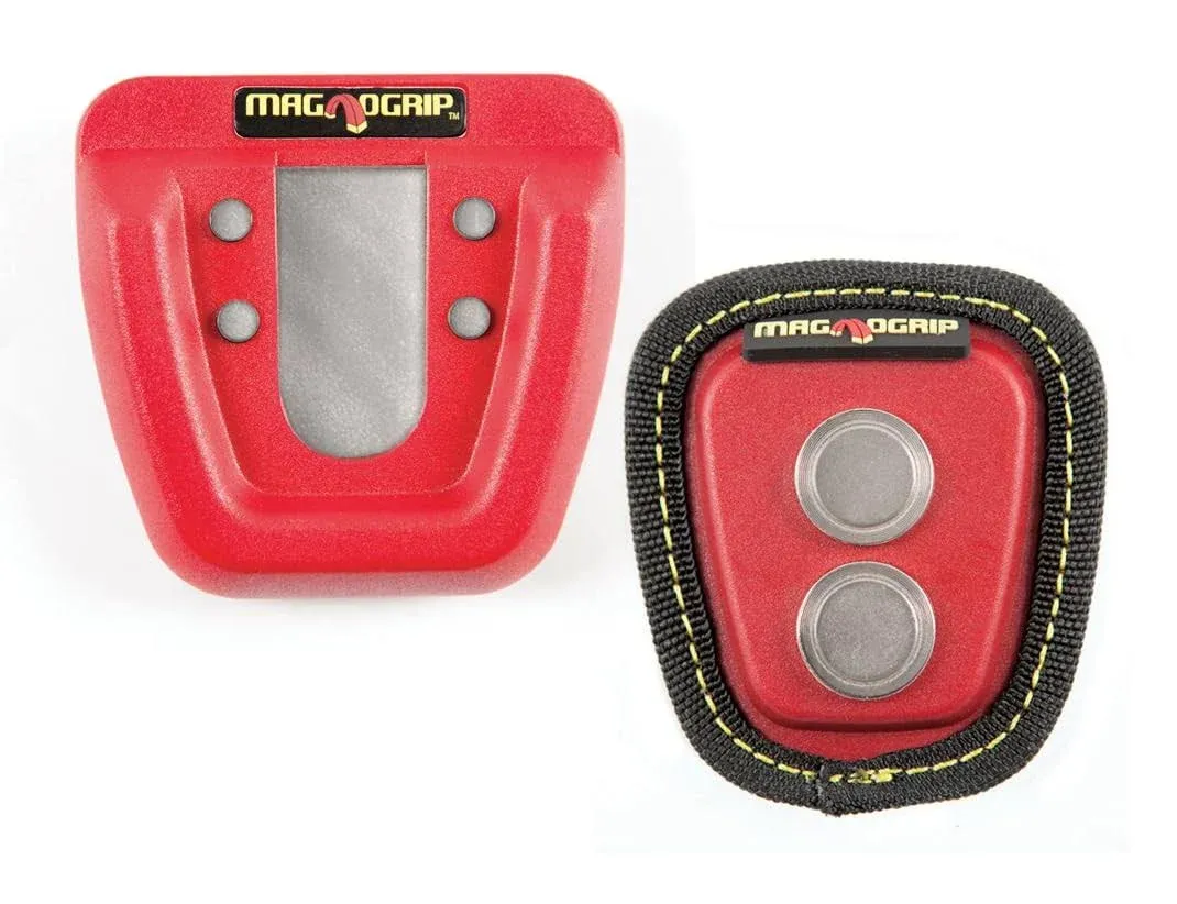 002368 Quick Snap Magnetic Tape Measure Holder Red