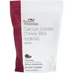 Bariatric Advantage 500mg Calcium Citrate Chewy Bites, Chocolate (90ct)