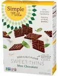 Simple Mills Sweet Thins Cookies Variety Pack, Seed and Nut Flour (Mint Chocolate Chip, Honey Cinnamon, Chocolate Brownie) - Gluten Free, Paleo Friendly, Healthy Snacks, 4.25 Ounce (Pack of 3)