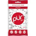 PUR Gum | Aspartame Free Chewing Gum | 100% Xylitol | Sugar Free, Vegan, Gluten Free & Keto Friendly | Natural Cinnamon Flavored Gum, 55 Pieces (Pack of 12)