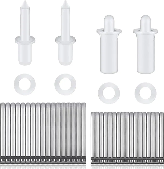 170 Pieces Repair Plantation Shutters Tool Set Plantation Shutter Louvers Staples Shutter Replacement Repair Pins for Windows Tools Supplies