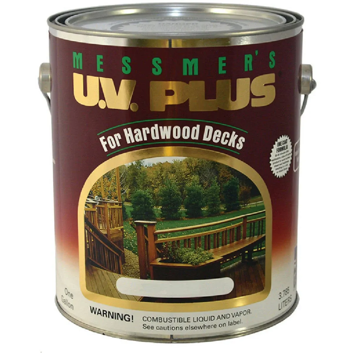 MESSMER's MH-500-1 1 Gallon Hard INC MH-500 Natural Hardwood UV Finish