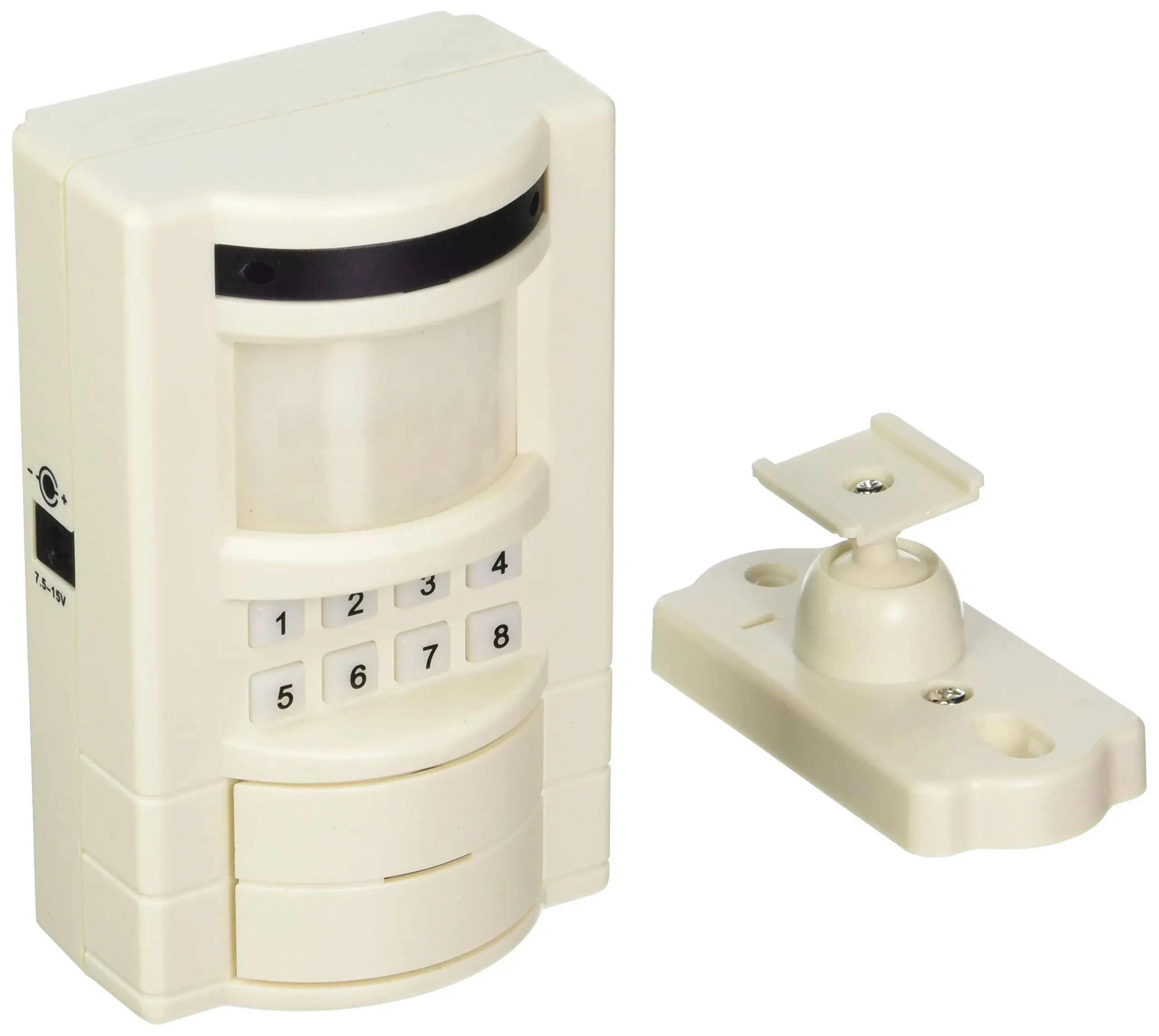 Thomas & Betts HS4320D Motion Alarm Wireless With Keypad, White