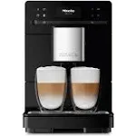 Miele NEW CM 5310 Silence Automatic Coffee Maker & Espresso Machine Combo,1.3 liters, Obsidian Black - Grinder, Milk Frother