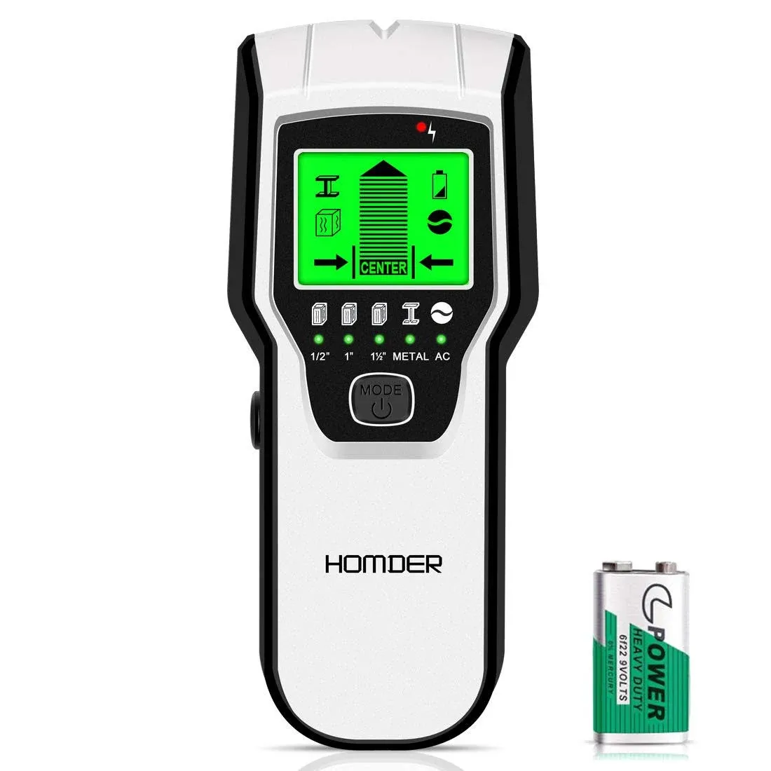 Stud Finder Wall Scanner 5 In 1 Upgraded Electronic Wall Scanner With Battery Fo