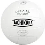 Tachikara SV18S Composite Leather Volleyball - Royal, White