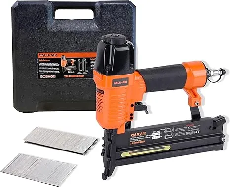 SF5040 2&#034; 18 Gauge 2 in 1 Pneumatic Brad Nailer and Stapler with Carrying Case