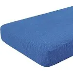 Hokway Couch Cushion Covers Stretch Cushion Covers Sofa Seat Cushion Slipcover Cushion Protector(FrenchBlue, Large)