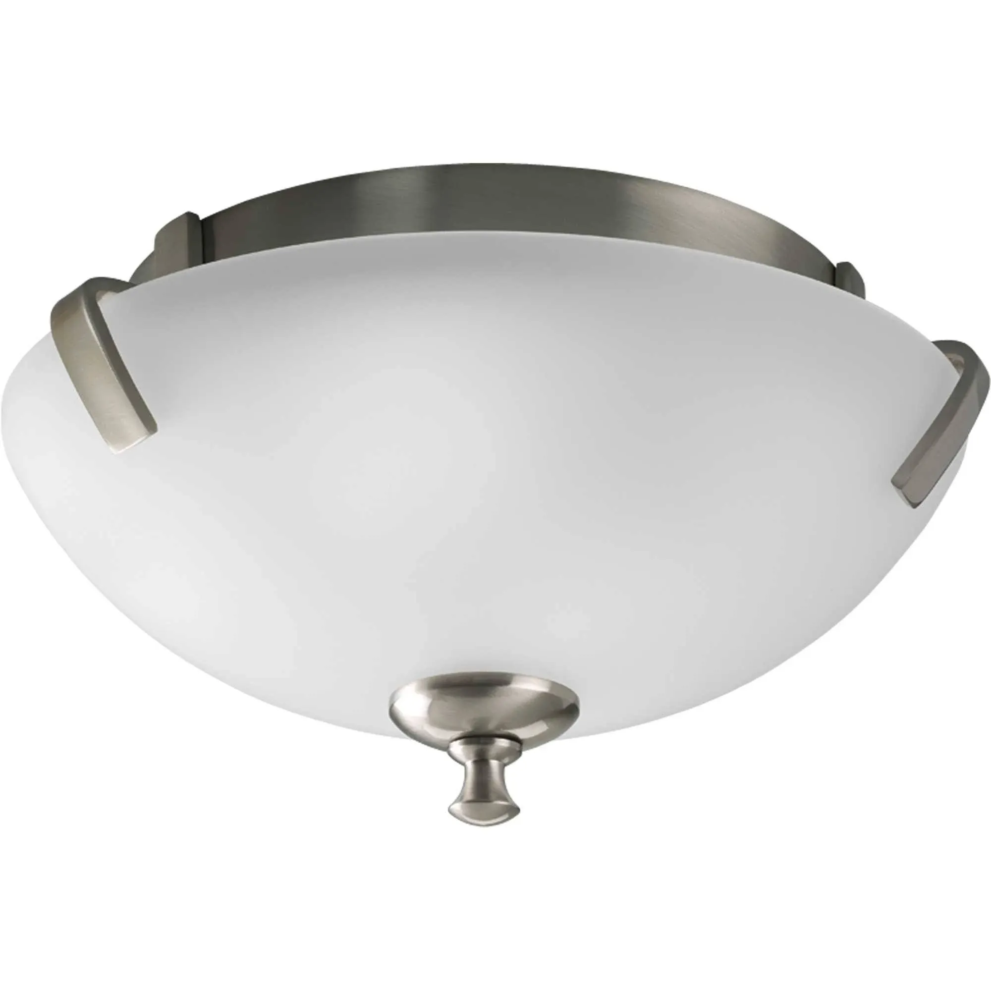 Progress Lighting Wisten Close-to-Ceiling Brushed Nickel 2 Light P3290-09