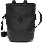 Black Diamond Mojo Zip Chalk Bag - Black - M/L