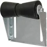 C. E. Smith Panel Bracket Assembly 8 in. Spool Roller - Black