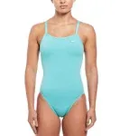 Nike Hydrastrong Solid Racerback One Piece Swimsuit 2023 Aurora Green / 20