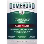 Domeboro Medicated Soak (Rash Relief) 12 Powder Packets