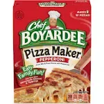 Chef Boyardee Pizza Maker Pizza Kit, Pepperoni - 31.85 oz